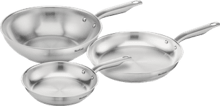 Tefal Virtuoso Pro Frying Pan Set 24cm + 28cm + Wok 28cm