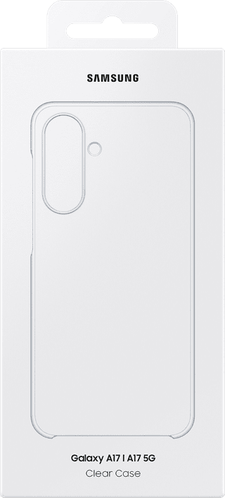 Samsung Galaxy A17 Soft Case Backcover Transparent