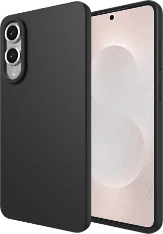 Just in Case Soft Design Samsung Galaxy S25 Edge Back Cover Black