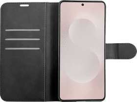 Just in Case Wallet Samsung Galaxy S25 Edge Book Case Schwarz