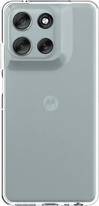 Just in Case Soft Design Motorola Moto G56 Back Cover Transparent