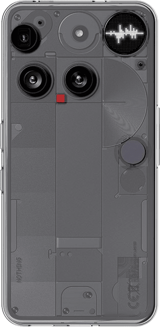 Just in Case Soft Design Nothing Phone (3) Backcover Transparent