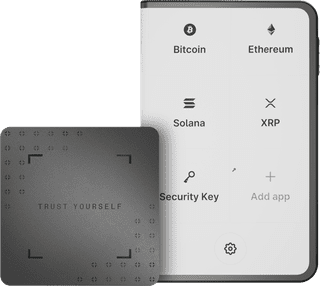 Ledger Stax including Recovery Key