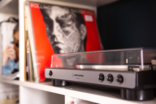 Audio-Technica AT-LP60XUSBGM + Audio-Technica ATH-SP3X Schwarz