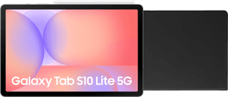 Samsung Galaxy Tab S10 Lite 10.9 inches 128GB WiFi and 5G Gray + Book Case Black