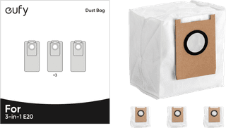 eufy E20 Vacuum Cleaner Bags (3 units)