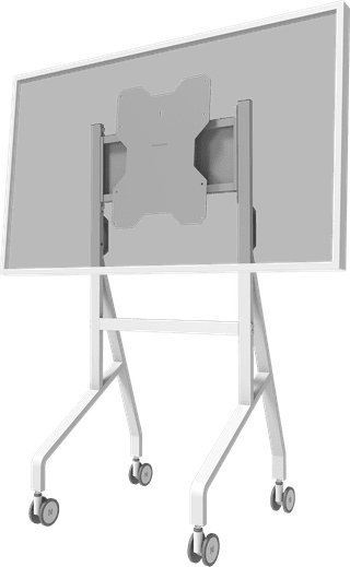 Neomounts MOVE Go Flip FL50-515WH1 Samsung Flip Trolley 55-65 inches