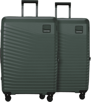 Samsonite Intuo Expandable Spinner 75cm Duo Pack Olive Green