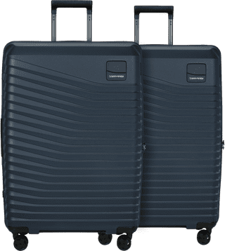 Samsonite Intuo Expandable Spinner 75 cm Doppelpack Blue Nights