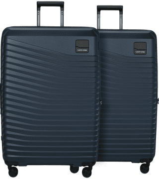Samsonite Intuo Expandable Spinner 81 cm Doppelpack Blue Nights