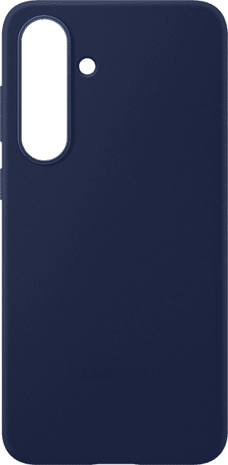 Samsung Galaxy S25 FE Backcover aus Silikon Dunkelblau