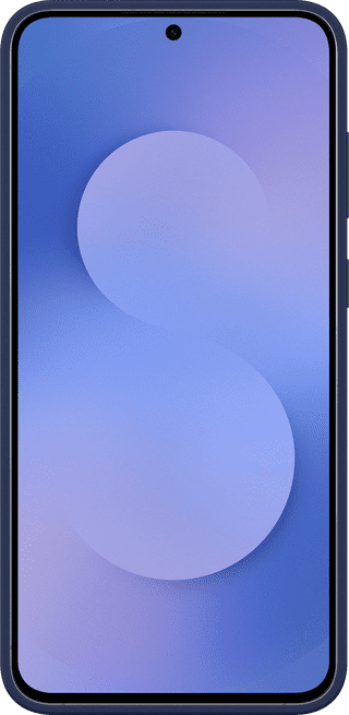 Samsung Galaxy S25 FE Backcover aus Silikon Dunkelblau