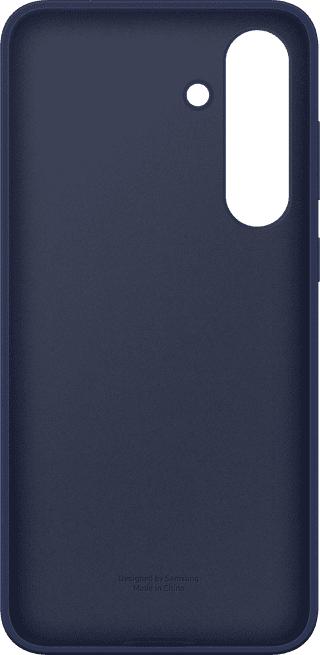 Samsung Galaxy S25 FE Backcover aus Silikon Dunkelblau