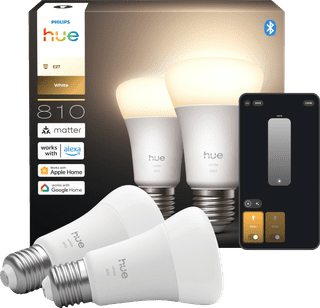 Philips Hue A60 White E27 810 lm Doppelpack