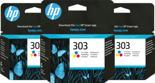HP 303 Cartridge Color (3 units)