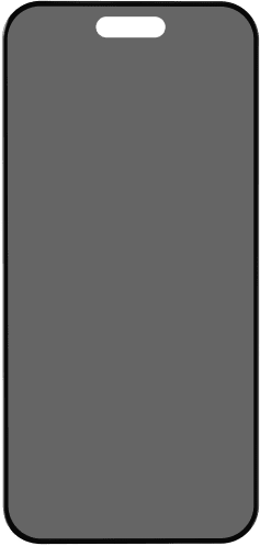 BlueBuilt Apple iPhone 17 Book Case Leather Black + Privacy Filter Screen Protector Duo Pack