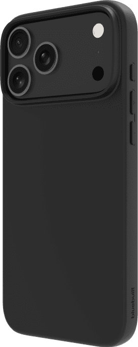 BlueBuilt Back Cover iPhone 17 Pro Max Black + BlueBuilt iPhone 17 Pro Max Screen Protector Glass