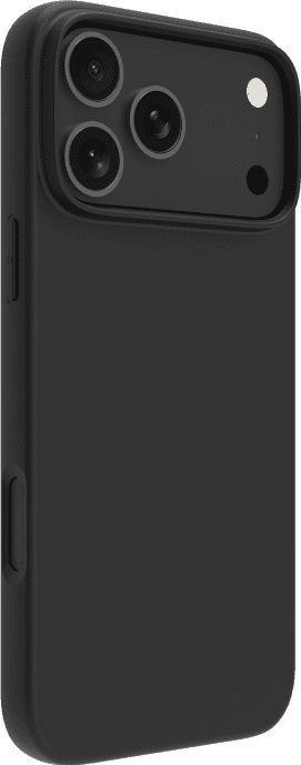 BlueBuilt Back Cover iPhone 17 Pro Max Black + BlueBuilt iPhone 17 Pro Max Screen Protector Glass