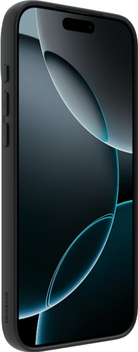 BlueBuilt Back Cover iPhone 17 Pro Max Black + BlueBuilt iPhone 17 Pro Max Screen Protector Glass