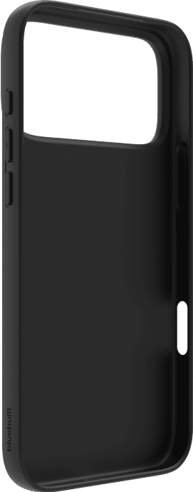 BlueBuilt Back Cover iPhone 17 Pro Max Black + BlueBuilt iPhone 17 Pro Max Screen Protector Glass