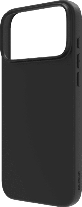 BlueBuilt Back Cover iPhone 17 Pro Max Black + BlueBuilt iPhone 17 Pro Max Screen Protector Glass