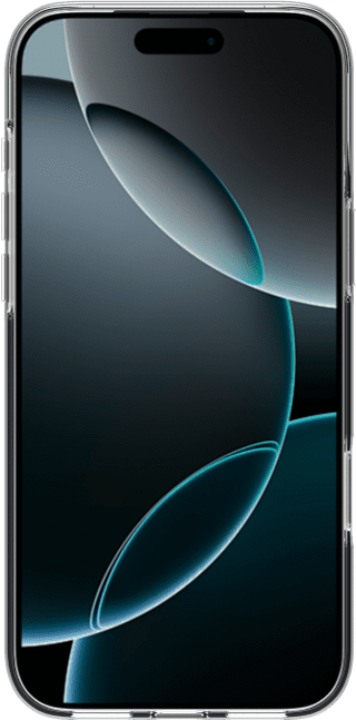 BlueBuilt Back Cover iPhone 17 Pro Max Transparent + BlueBuilt iPhone 17 Pro Max Screen Protector Glass