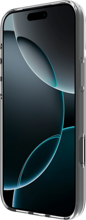 BlueBuilt Back Cover iPhone 17 Pro Max Transparent + BlueBuilt iPhone 17 Pro Max Screen Protector Glass