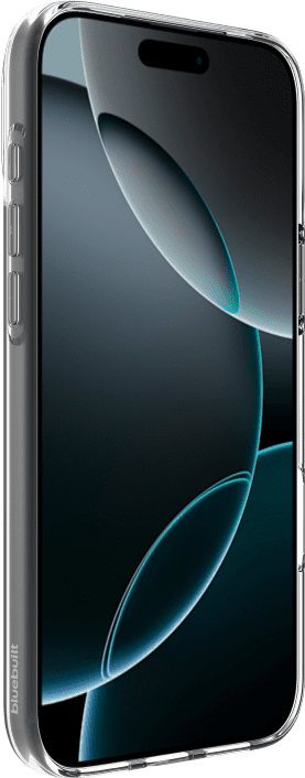 BlueBuilt Back Cover iPhone 17 Pro Max Transparent + BlueBuilt iPhone 17 Pro Max Screen Protector Glass