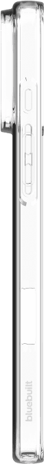 BlueBuilt Back Cover iPhone 17 Pro Max Transparent + BlueBuilt iPhone 17 Pro Max Screen Protector Glass