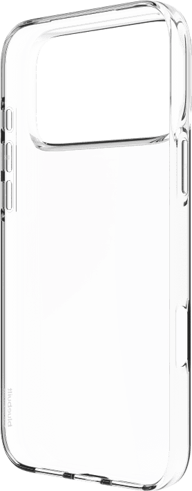 BlueBuilt Back Cover iPhone 17 Pro Max Transparent + BlueBuilt iPhone 17 Pro Max Screen Protector Glass