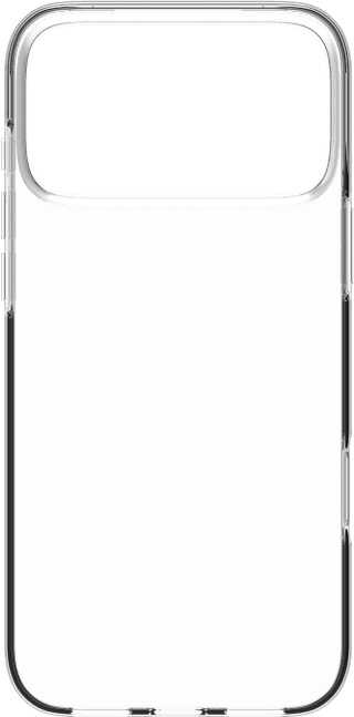 BlueBuilt Back Cover iPhone 17 Pro Max Transparent + BlueBuilt iPhone 17 Pro Max Screen Protector Glass