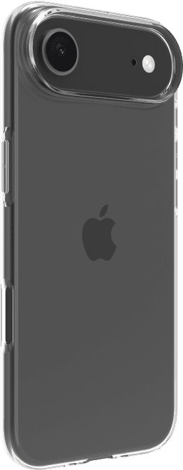 BlueBuilt Backcover iPhone 17 Air Transparent + BlueBuilt iPhone 17 Air Panzerglas