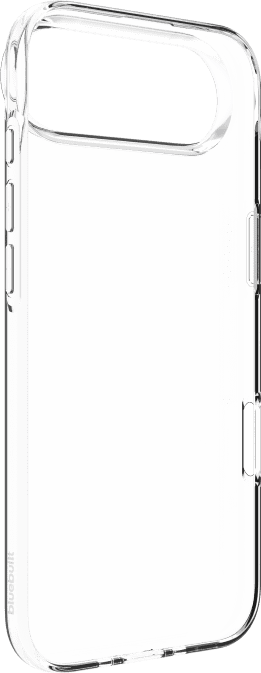 BlueBuilt Backcover iPhone 17 Air Transparent + BlueBuilt iPhone 17 Air Panzerglas