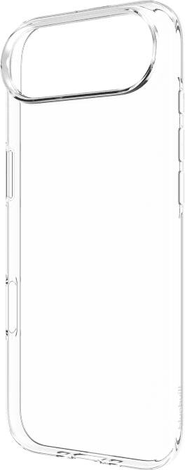 BlueBuilt Backcover iPhone 17 Air Transparent + BlueBuilt iPhone 17 Air Panzerglas
