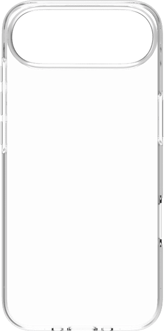 BlueBuilt Backcover iPhone 17 Air Transparent + BlueBuilt iPhone 17 Air Panzerglas