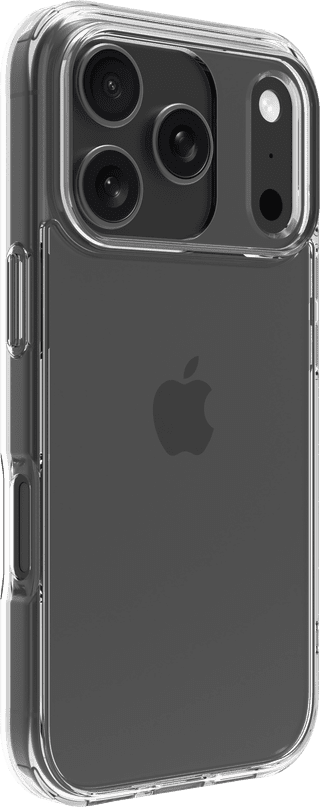 BlueBuilt Protective Cover iPhone 17 Pro Transparent + Privacy Filter Screen Protector Duo Pack