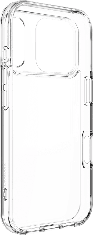 BlueBuilt Protective Cover iPhone 17 Pro Transparent + Privacy Filter Screen Protector Duo Pack
