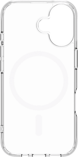 BlueBuilt Protective Back Cover with MagSafe iPhone 17 Transparent