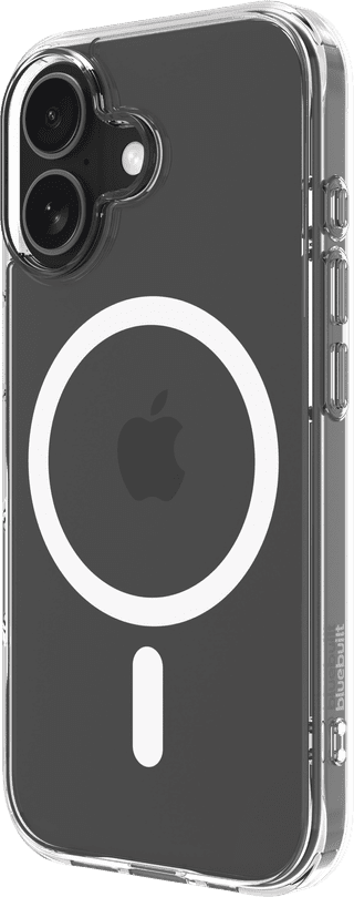 BlueBuilt Protective Back Cover with MagSafe iPhone 17 Transparent