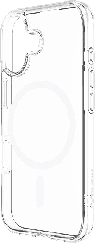 BlueBuilt Protective Back Cover with MagSafe iPhone 17 Transparent