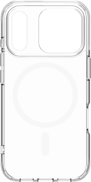 BlueBuilt Protective Back Cover with MagSafe iPhone 17 Pro Transparent + BlueBuilt iPhone 17 Pro Privacy Screen Protector Glass
