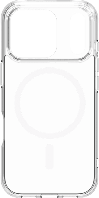BlueBuilt Protective Back Cover with MagSafe iPhone 17 Pro Transparent + BlueBuilt iPhone 17 Pro Privacy Screen Protector Glass