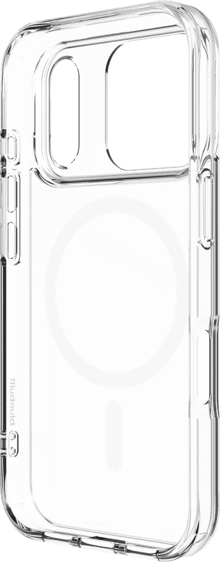 BlueBuilt Protective Back Cover with MagSafe iPhone 17 Pro Transparent + BlueBuilt iPhone 17 Pro Privacy Screen Protector Glass