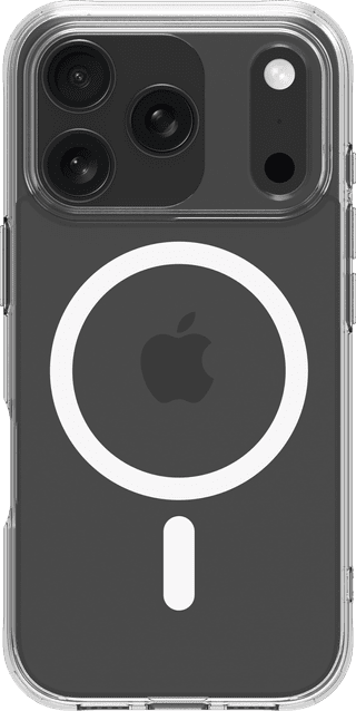 BlueBuilt Protective Backcover mit MagSafe iPhone 17 Pro Transparent