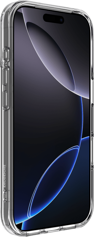 BlueBuilt Protective Back Cover with MagSafe iPhone 17 Pro Transparent + BlueBuilt iPhone 17 Pro Privacy Screen Protector Glass