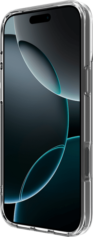 BlueBuilt Protective Back Cover with MagSafe iPhone 17 Pro Max Transparent + BlueBuilt iPhone 17 Pro Max Screen Protector Glass