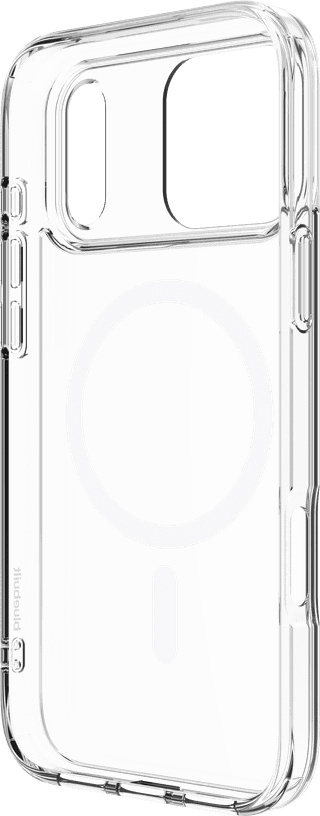 BlueBuilt Protective Back Cover with MagSafe iPhone 17 Pro Max Transparent + BlueBuilt iPhone 17 Pro Max Screen Protector Glass