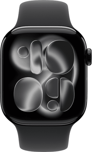 Apple Watch Series 11 42mm Black Sport Band M/L