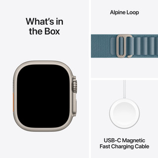 Apple Watch Ultra 3 Cellular 49mm Natural Alpine Loop L