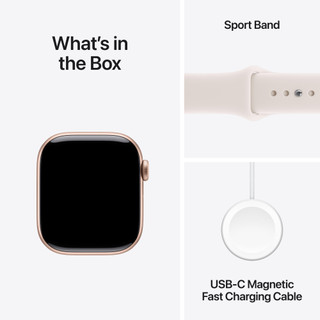 Apple Watch Series 11 42mm Rose Gold Sport Band S/M
